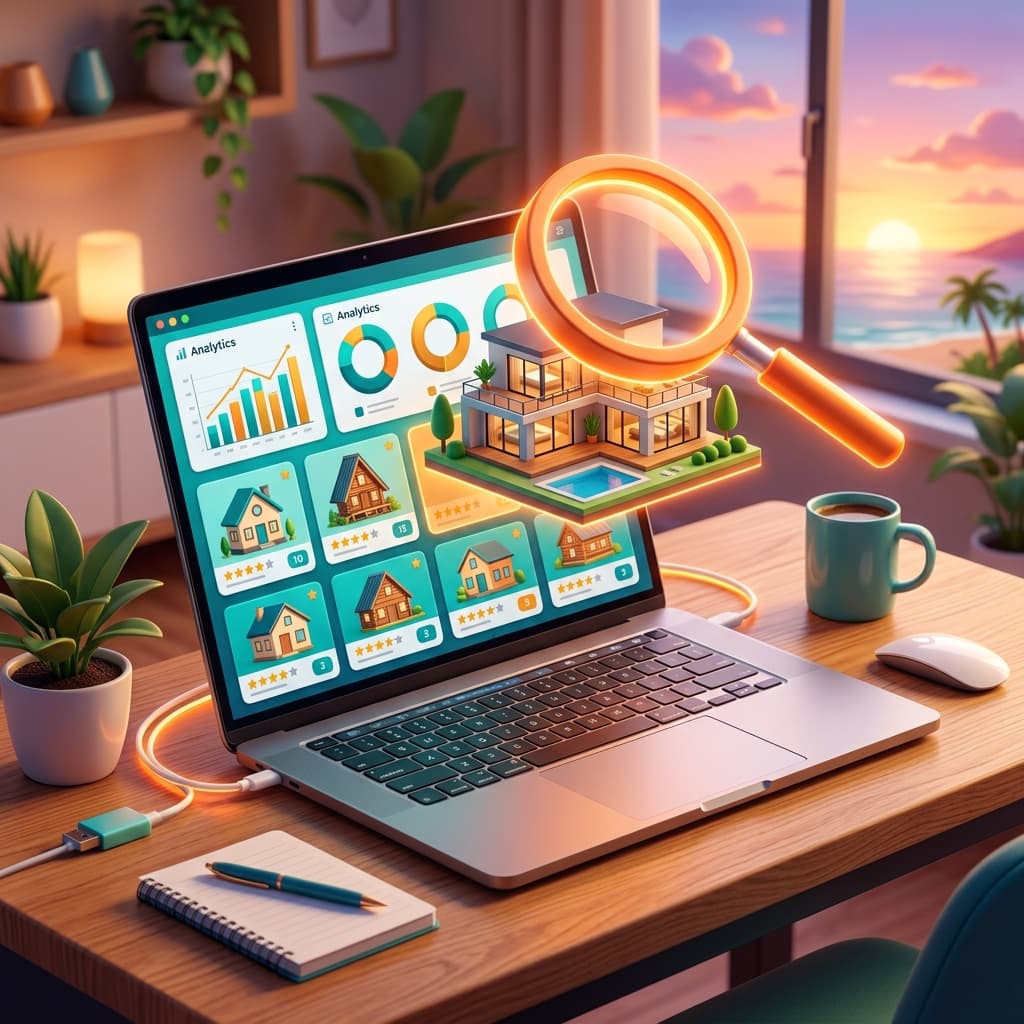 Imagem de capa do artigo SEO para Airbnb em 2026: Como o algoritmo funciona e como ranquear na primeira página